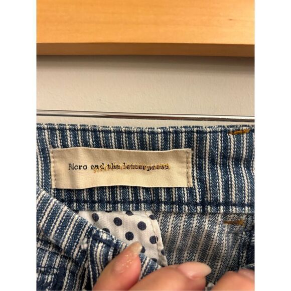 Pilcro & the Letterpress Hyphen striped jeans 29 - Picture 3 of 10